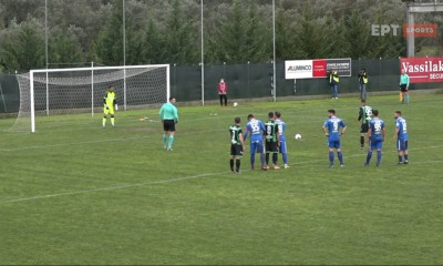 Καραϊσκάκης-Χανιά: Προβάδισμα με πέναλτι (video)