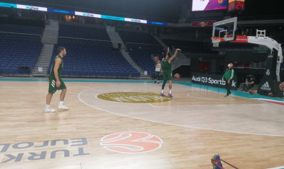 Ρεάλ Μαδρίτης-Παναθηναϊκός ΟΠΑΠ: Οι «πράσινοι»… ζεσταίνονται (photos+videos)