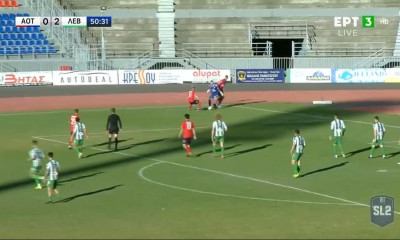 Τρίκαλα-Λεβαδειακός: Γκάφα Γκέκα και γκολ Αλμπάνη (video)