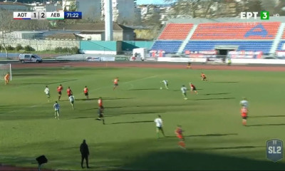 Τρίκαλα-Λεβαδειακός: Δυνατό σουτ και γκολ ο Νίλι (video)