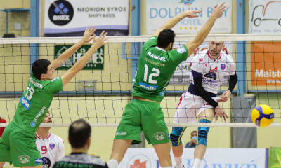 Φοίνικας Σύρου-Παναθηναϊκός 3-0: «Τρένο» προς τον τίτλο της Volley League