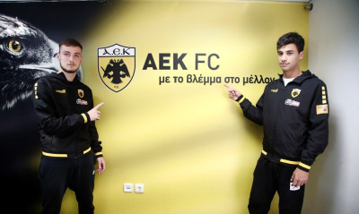 ΑΕΚ: Οι υπογραφές των Μαχαίρα, Μιτάι (photos+video)