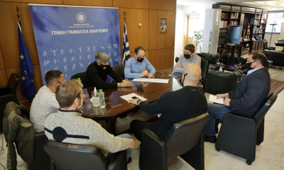 Συνάντηση Αυγενάκη-Μαυρωτά με αθλητές!