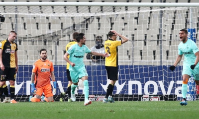 ΑΕΚ-Άρης: Το γκολ του Ροζ και η τραγική αμυντική αντίδραση (video+photos)