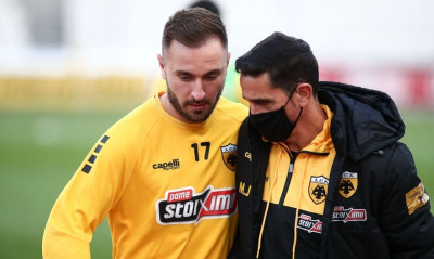 Χιμένεθ: «Σημαντικός ο Τάνκοβιτς για την ΑΕΚ – Θέλω να βοηθάει περισσότερο στην άμυνα»