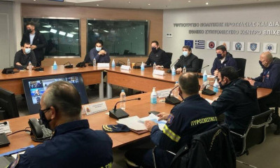 Κακοκαιρία «Μήδεια»: Απαγόρευση κυκλοφορίας στα φορτηγά – Τι αποφασίστηκε στη σύσκεψη