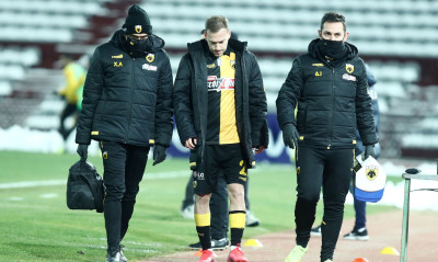 ΑΕΚ: Αγωνία με Μπακάκη (photos)