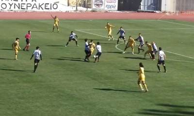 ΟΦ Ιεράπετρας-Εργοτέλης: Νέα γκολάρα Μπουτσάκη (video)