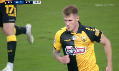 ΑΕΚ-Αστέρας Τρίπολης: Αντίδραση με Σιμάνσκι η Ένωση (photos+video)