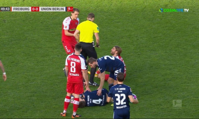 Bundesliga: Ανατριχιαστικό μαρκάρισμα που δεν έφερε αποβολή!