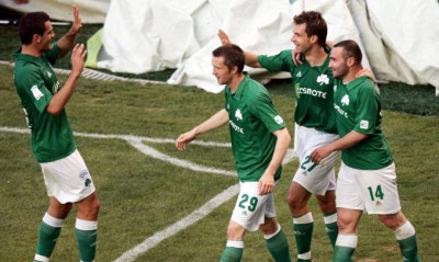 Παναθηναϊκός-ΑΕΚ: «Πράσινο» τσουνάμι και σόου Ίβανσιτς στη Λεωφόρο (photos+video)