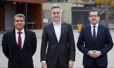 Μπαρτσελόνα: Τρεις υποψήφιοι πρόεδροι διαφωνούν για Τσάβι και Μέσι (photos)