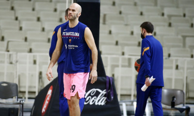 Παναθηναϊκός ΟΠΑΠ-Μπαρτσελόνα: Επέστρεψε στο ΟΑΚΑ ο Καλάθης, πρώτη για Χεζόνια (videos+photos)
