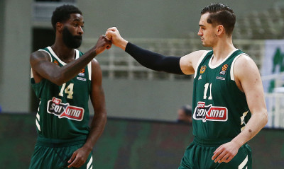 Παναθηναϊκός ΟΠΑΠ-Μπαρτσελόνα: Τα πρώτα καλάθια του παθιασμένου Χεζόνια (videos+photos)