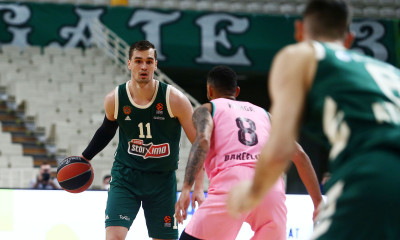 Παναθηναϊκός ΟΠΑΠ-Μπαρτσελόνα 77-85: Πάλεψε με Super Μάριο, λύγισε από λάθη και διαφορά ποιότητας