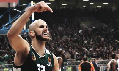 Παναθηναϊκός ΟΠΑΠ-Μπαρτσελόνα: Οι «πράσινοι» αριθμοί του Νικ Καλάθη (photos)