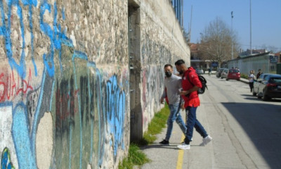 Τρίκαλα-Παναχαϊκή: Έπεσαν σοβάδες στο Στάδιο από τον σεισμό