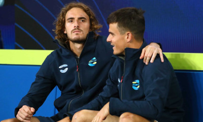 «Αντίπαλοι» τα αδέρφια Τσιτσιπά στη Μασσαλία! Ντεμπούτο για τον Πέτρο σε ATP Tour (photos)