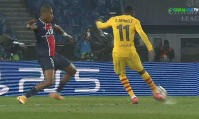 Champions League: Ο Ντεμπελέ έχασε την ευκαιρία να βάλει μπροστά την Μπαρτσελόνα (video)