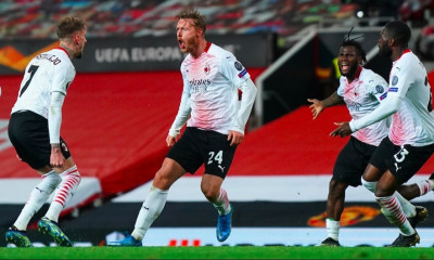 Μάντσεστερ Γιουνάιτεντ-Μίλαν 1-1: Τη σόκαρε στο φινάλε ο Κιάερ