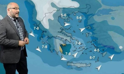 Καιρός Καθαρά Δευτέρα: Κακά μαντάτα! Η πρόβλεψη του Σάκη Αρναούτογλου