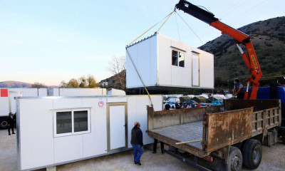 Ολυμπιακός: Δωρεά 20 οικίσκων στους σεισμόπληκτους της Ελασσόνας