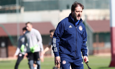 Ολυμπιακός: Χωρίς Μπα, αλλά με τον Σα στη Λάρισα (photos)