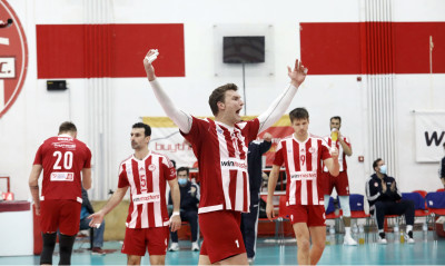Ολυμπιακός - ΠΑΟΚ 3-2: Πήρε το «θρίλερ» και πλησιάζει τον τίτλο της Volley League