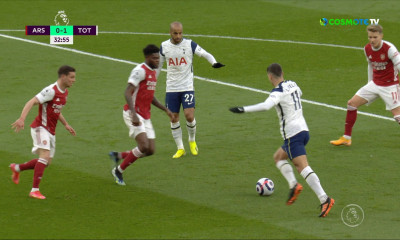 Θα τρίβεις τα μάτια σου! Ο Λαμέλα πέτυχε την ΓΚΟΛΑΡΑ της χρονιάς στο Άρσεναλ-Τότεναμ (video)