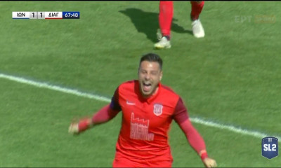 Ιωνικός-Διαγόρας: «Χτύπημα» με Σανδραβέλη (video)