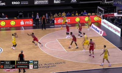 Άλμπα Βερολίνου-Ολυμπιακός: Το εξαιρετικό ξεκίνημα του Έλις και ο ασταμάτητος Σιβα (videos)