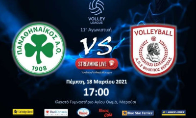 Live streaming Παναθηναϊκός - Φίλιππος Βέροιας