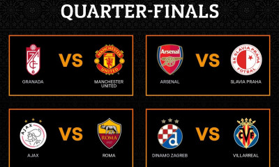 Europa League: Με Ρόμα ο Άγιαξ - Τα ζευγάρια των προημιτελικών