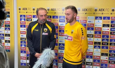 Τάνκοβιτς: «Είναι αρχηγός μας ο Μάνταλος - Σημαντικός για την ΑΕΚ»