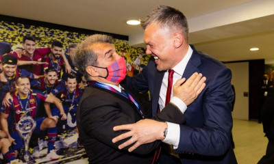 Μπαρτσελόνα: Στο πλευρό του Σάρας ο Λαπόρτα (photos)