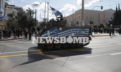 Εθνική επέτειος 25ης Μαρτίου: Δόξα, τιμή και περηφάνεια στη μεγαλειώδη στρατιωτική παρέλαση