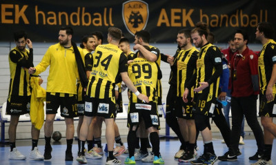 EHF European Cup: Πανηγυρικά στα ημιτελικά η ΑΕΚ και βλέπει… κούπα (photos)