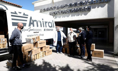 Η Διεθνής Αθλητική ΕΠΕ στηρίζει και το υγειονομικό προσωπικό