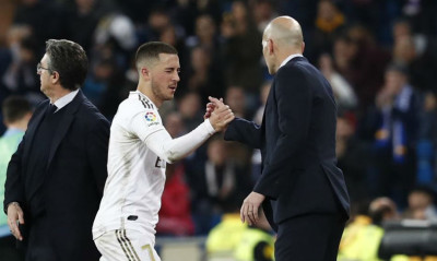 Ζιντάν: «Δεν θα πιέσουμε τον Αζάρ»