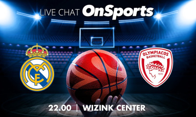 Live Chat Ρεάλ Μαδρίτης - Ολυμπιακός