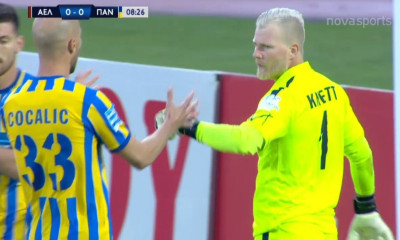 ΑΕΛ-Παναιτωλικός: Ο Κνετ νίκησε από την άσπρη βούλα τον Πινακά! (video)