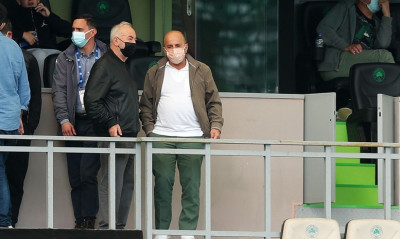 Παναθηναϊκός-ΠΑΟΚ: Το μήνυμα του Αλαφούζου στους παίκτες μετά τον θρίαμβο (photos)