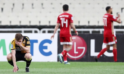 Έριξε «βόμβα» με... κάρμα ο Καραπαπάς μετά το ΑΕΚ-Ολυμπιακός (photos)