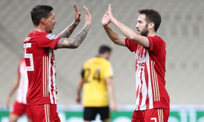 ΑΕΚ-Ολυμπιακός: Υπό διάλυση η Ένωση - Γράφει το κοντέρ, 0-5 με Φορτούνη (video)