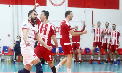 Volley League: Πρωταθλητής και μαθηματικά ο Ολυμπιακός