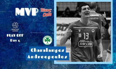 Volley League: Πολυτιμότερος ο Ανδρεόπουλος