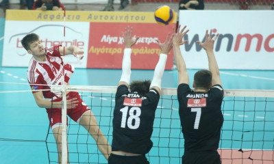 Volley League: «Πάρτι» τίτλου με ΠΑΟΚ ο Ολυμπιακός (photos+video)