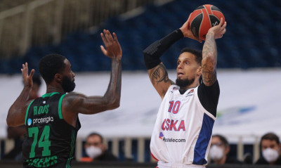 Παναθηναϊκός ΟΠΑΠ: Χωρίς Χάκετ, Μπολομπόι η ΤΣΣΚΑ (photos+video)