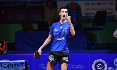 Πινγκ Πονγκ: Εκπληκτική νίκη Σταματούρου εναντίον του Βανγκ Γιανγκ στη γαλλική Pro A