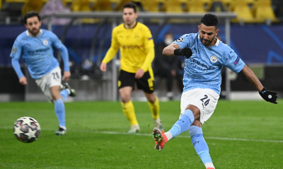 Ντόρτμουντ-Μάντσεστερ Σίτι: Ο Μαχρέζ το 1-1 με πέναλτι και προβάδισμα πρόκρισης οι Άγγλοι (video)